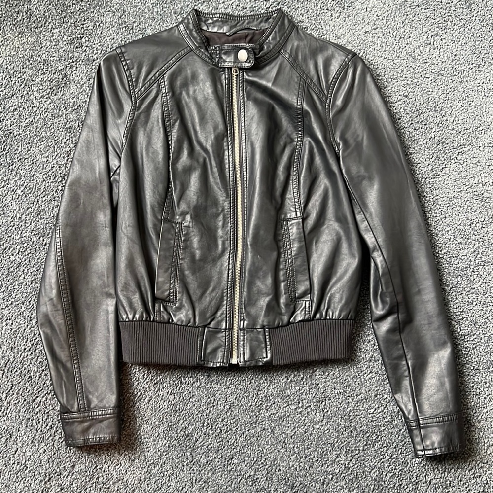 Old Navy vegan leather jacket